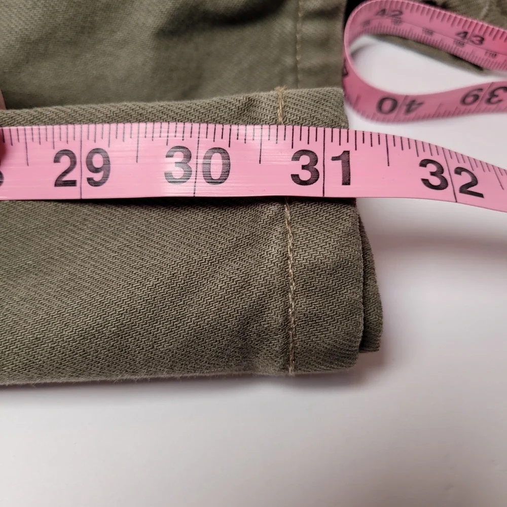 Levi's 501 Pants Mens 38x30 Olive Green Excellent Made in USA Vintage Twill